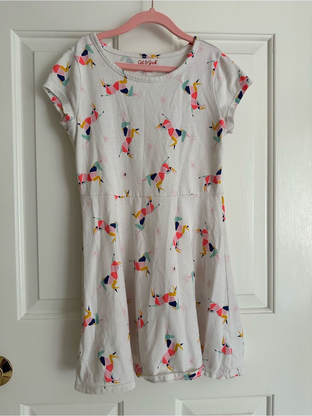 Cat & Jack Unicorn Dress, size M